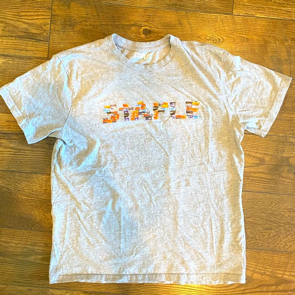 Staple Gray Shoebox Logo T-shirt, Mens Size L - Picture 1 of 4